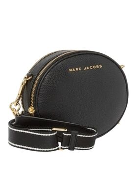 Marc Jacobs Rewind Oval Crossbody ▪︎ Black